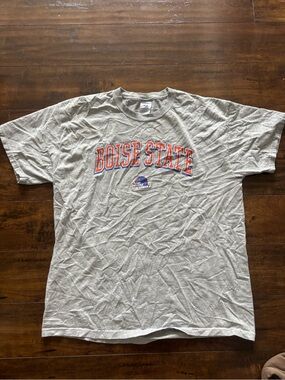 2 Boise State Gray Graphic Tee - Classic Collegiate Shirt